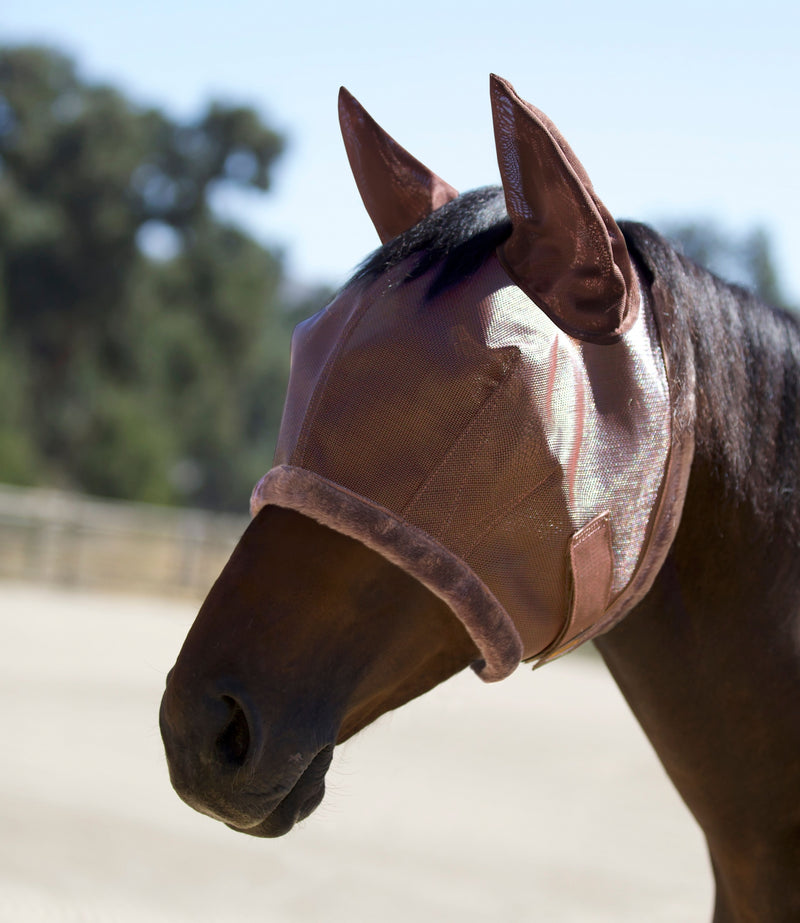 Kensington Signature Fly Mask with Plush Fleece & Ears with Forelock Hole