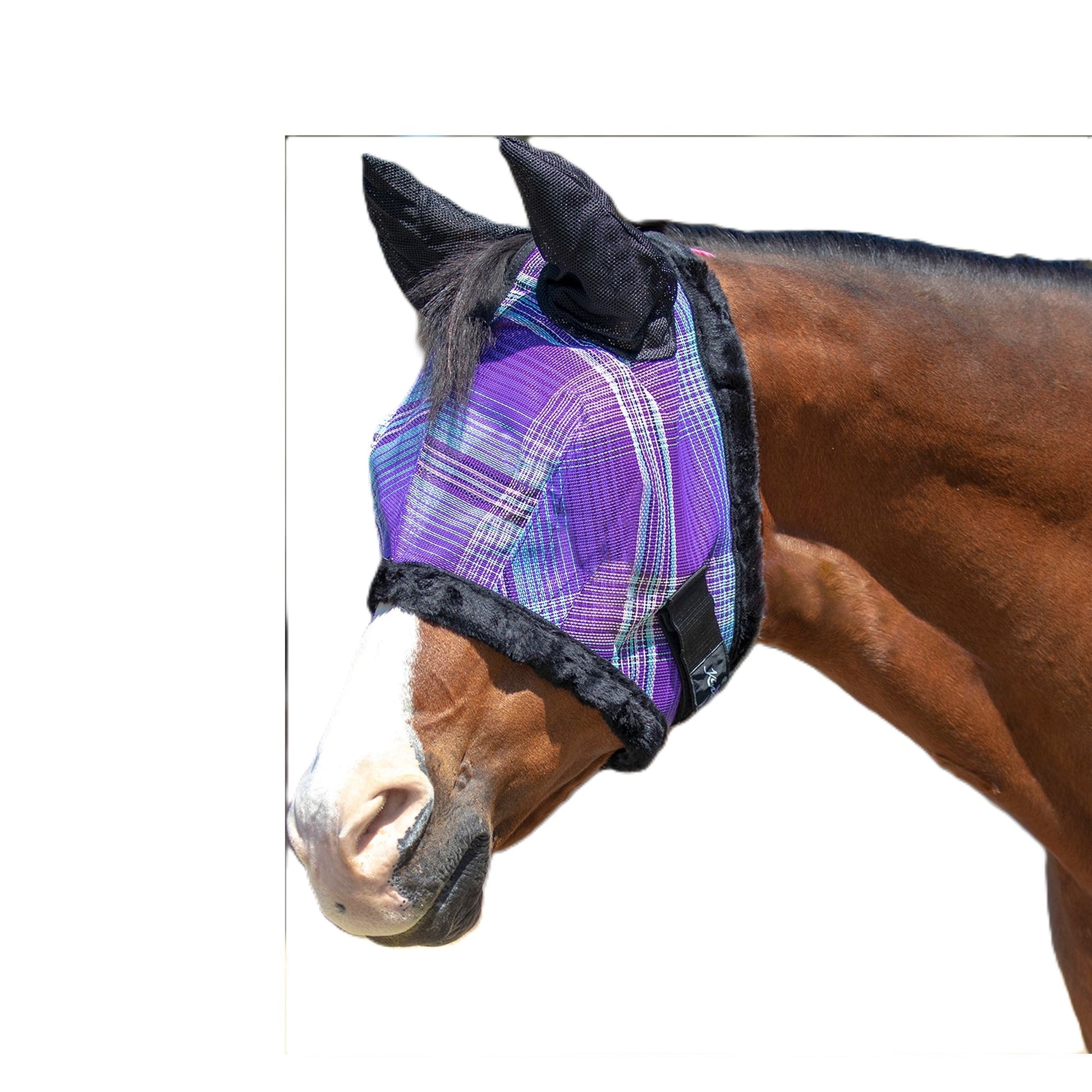 Kensington UV Fleece Fly Mask with Ears & Forelock