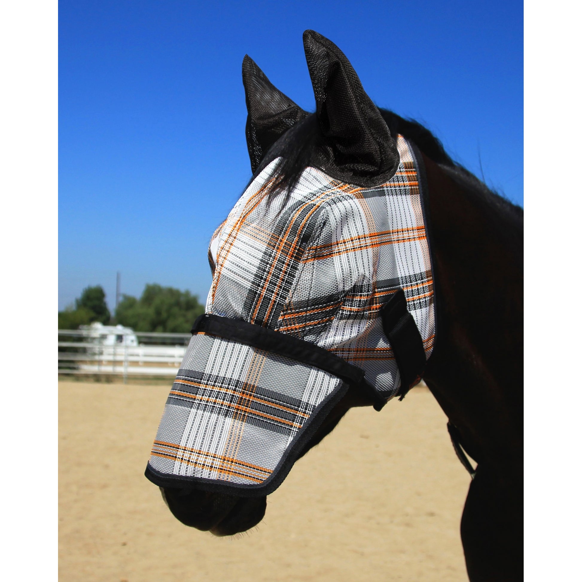 Kensington Fleece Fly Mask with Nose, Ears & Forelock