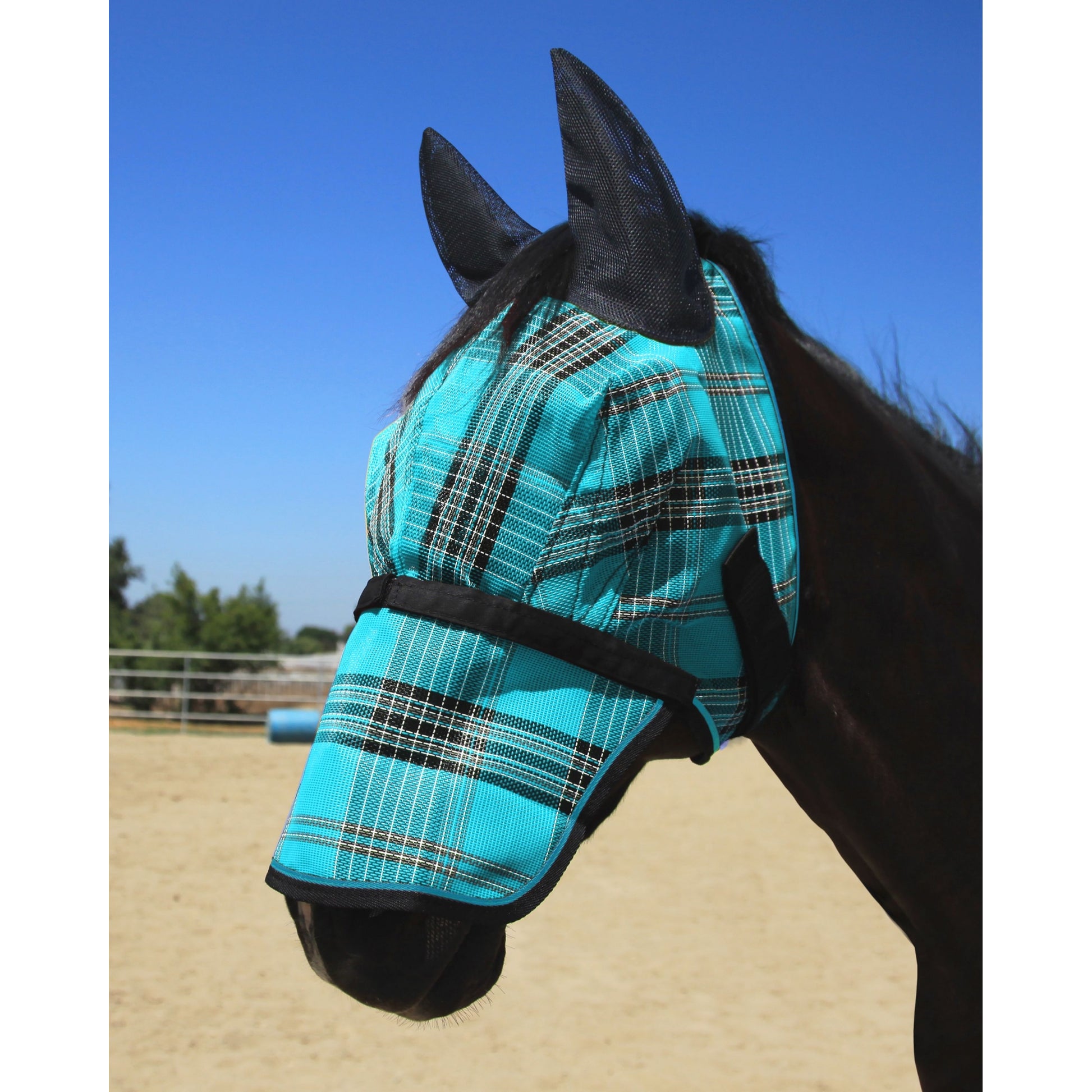 Kensington Fleece Fly Mask with Nose, Ears & Forelock