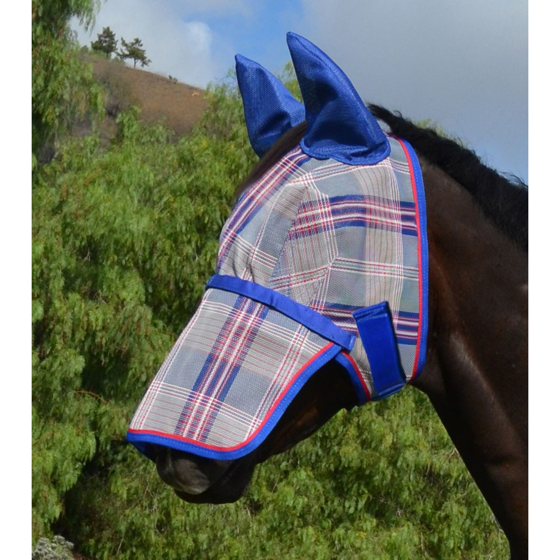 Kensington Fleece Fly Mask with Nose, Ears & Forelock