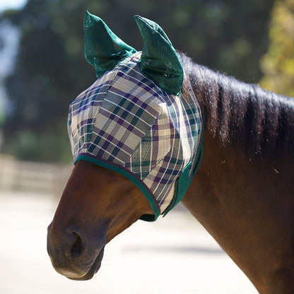 Kensington Web Trim Fly Mask with Ears & Forelock