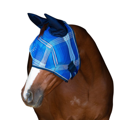 Kensington Web Trim Fly Mask with Ears & Forelock
