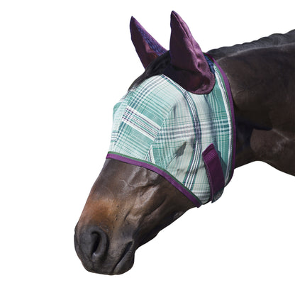 Kensington Web Trim Fly Mask with Ears & Forelock