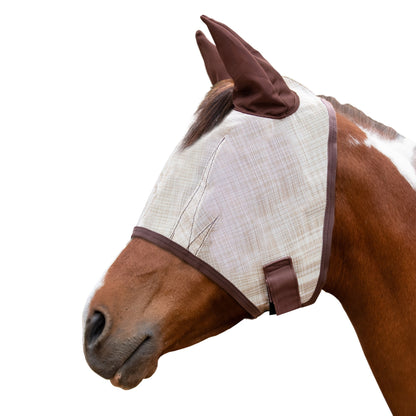 Kensington Web Trim Fly Mask with Ears & Forelock