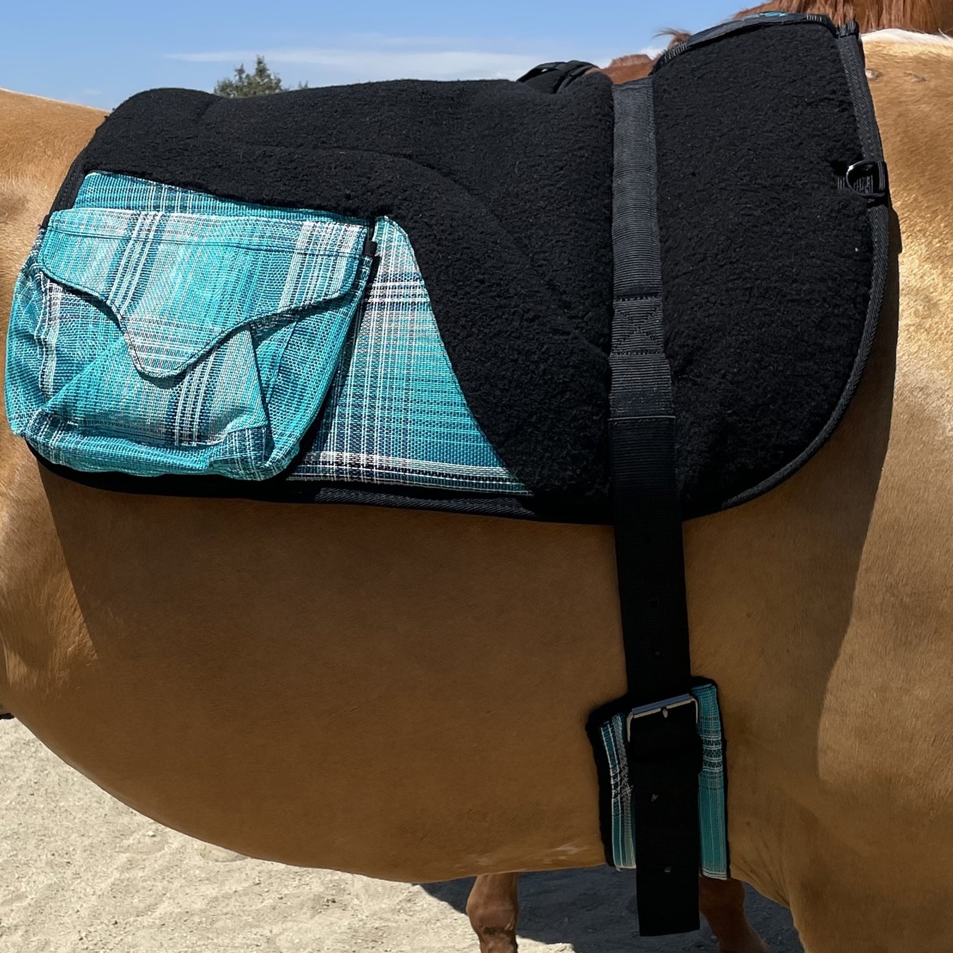Kensington Fleece Bareback Pad with Pockets