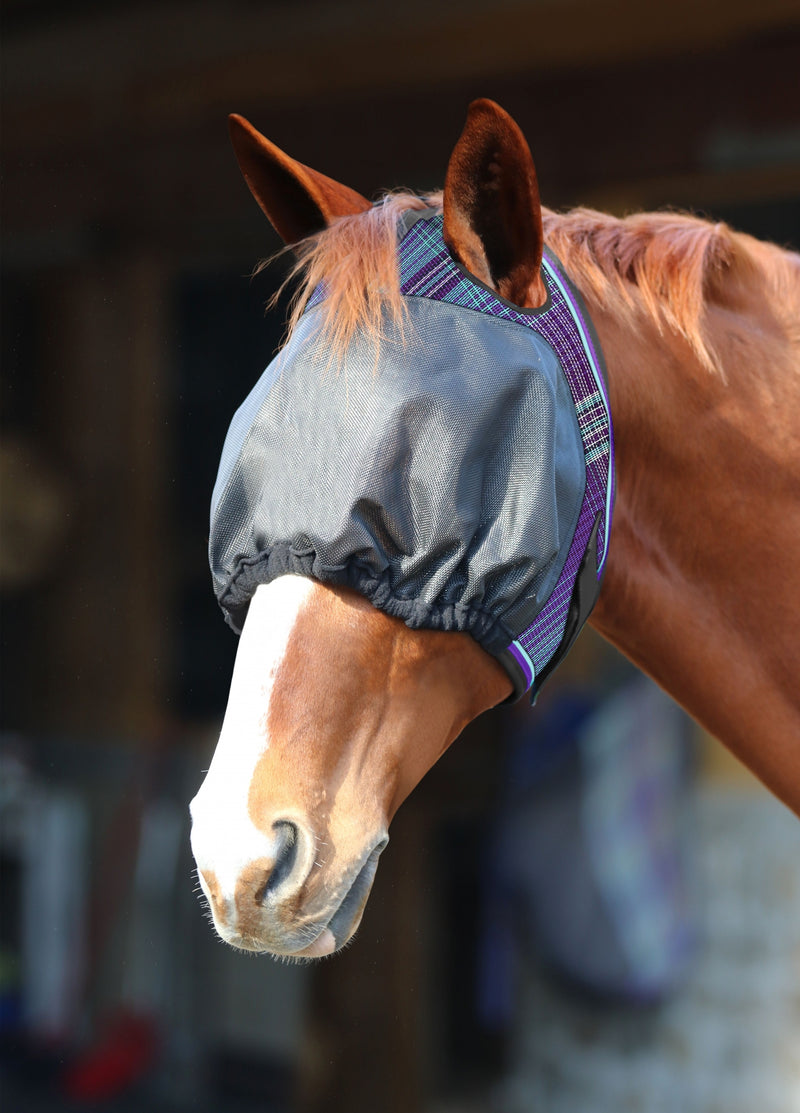 Kensington UV Dartless Dual Ear Fly Mask with Forelock