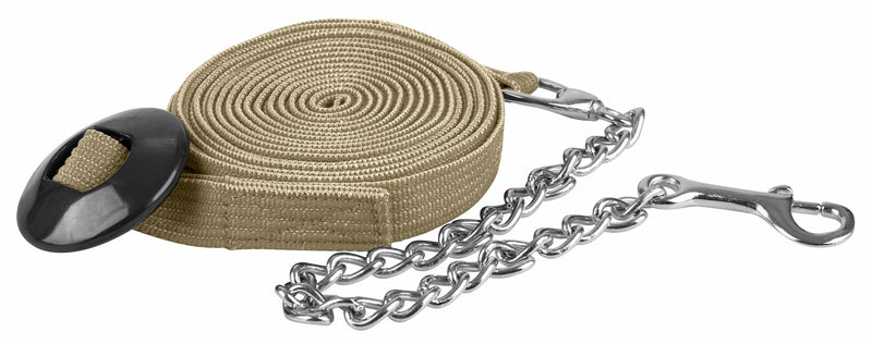 Gatsby Cotton Lunge Line with Rubber Donut and Chain
