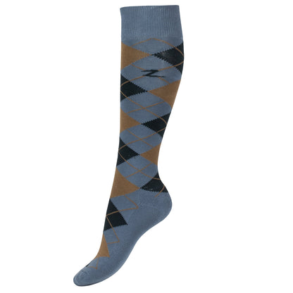 Horze Ladies Alana Checked Winter Socks