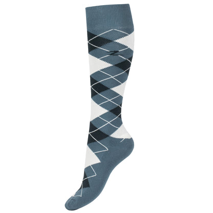 Horze Ladies Alana Checked Winter Socks