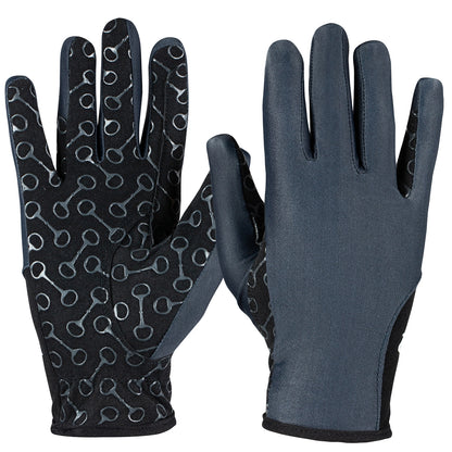 Horze Kids Riding Gloves with Silicone Palm Print