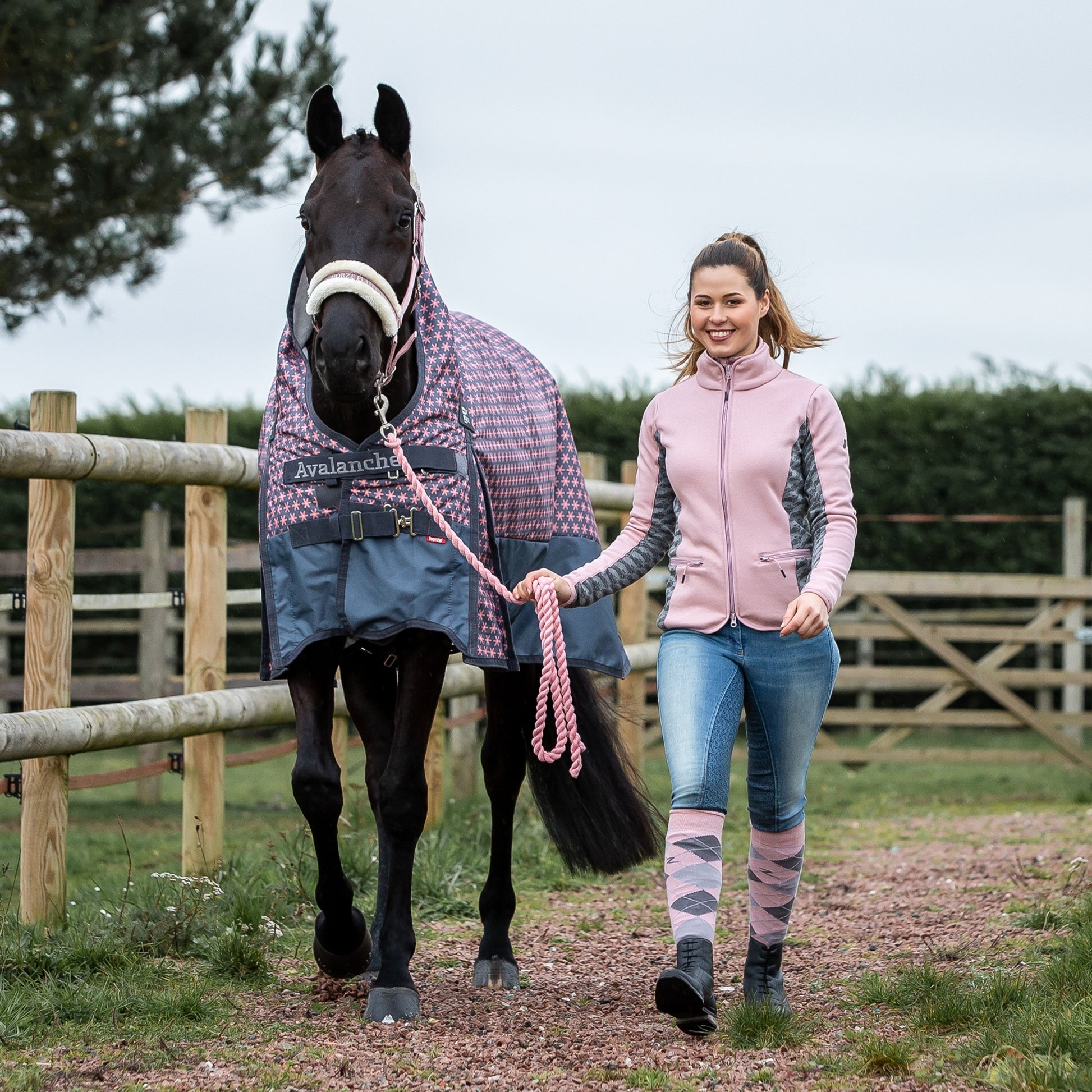 Horze Ladies Janessa Fleece Jacket
