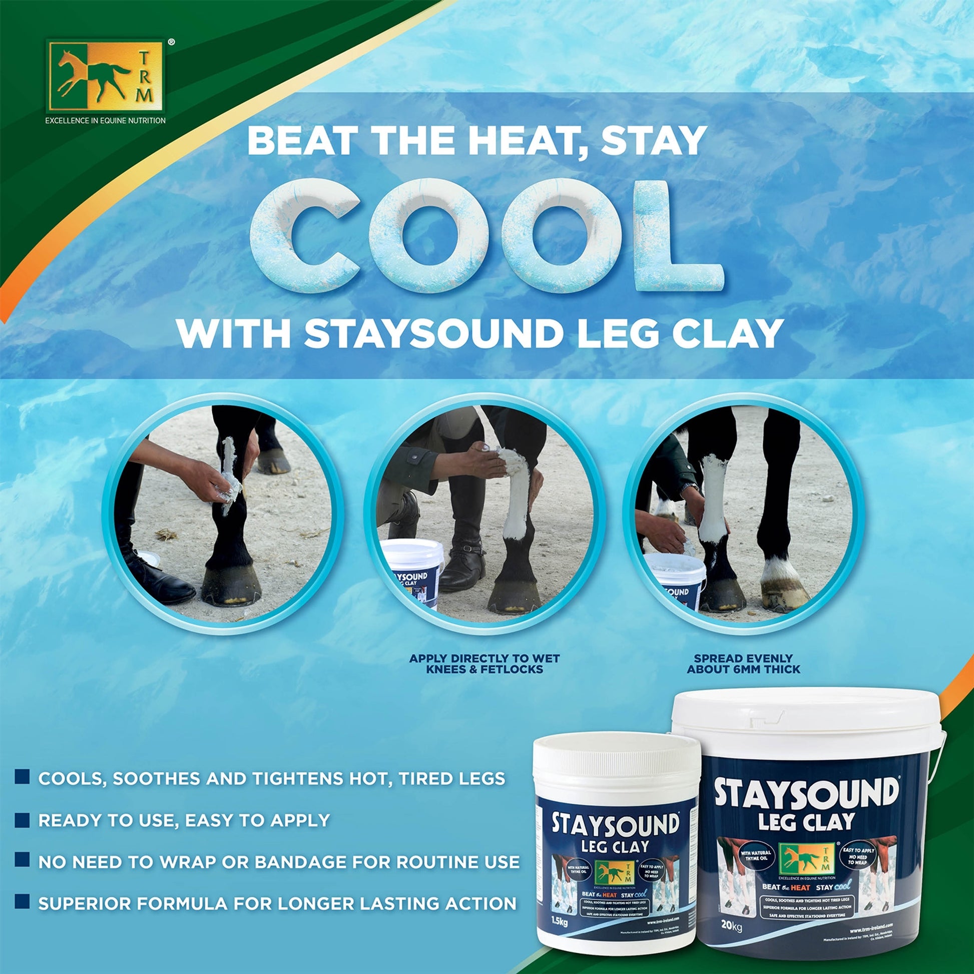 TRM Staysound Leg Clay
