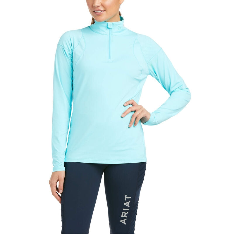 Ariat Ladies Auburn 1/4 Zip Shirt