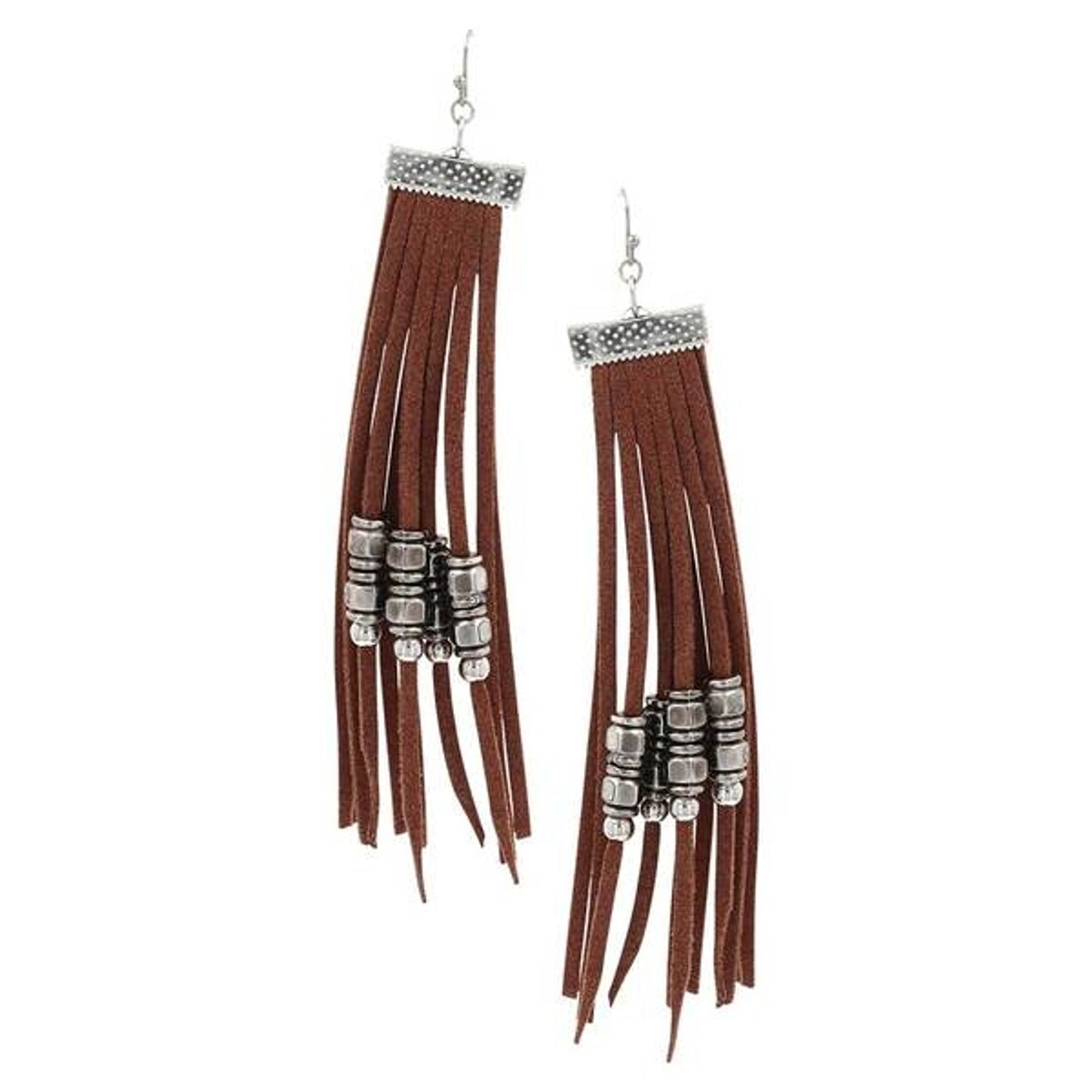 Montana Silversmiths Ladies Attitude Fringe Earrings