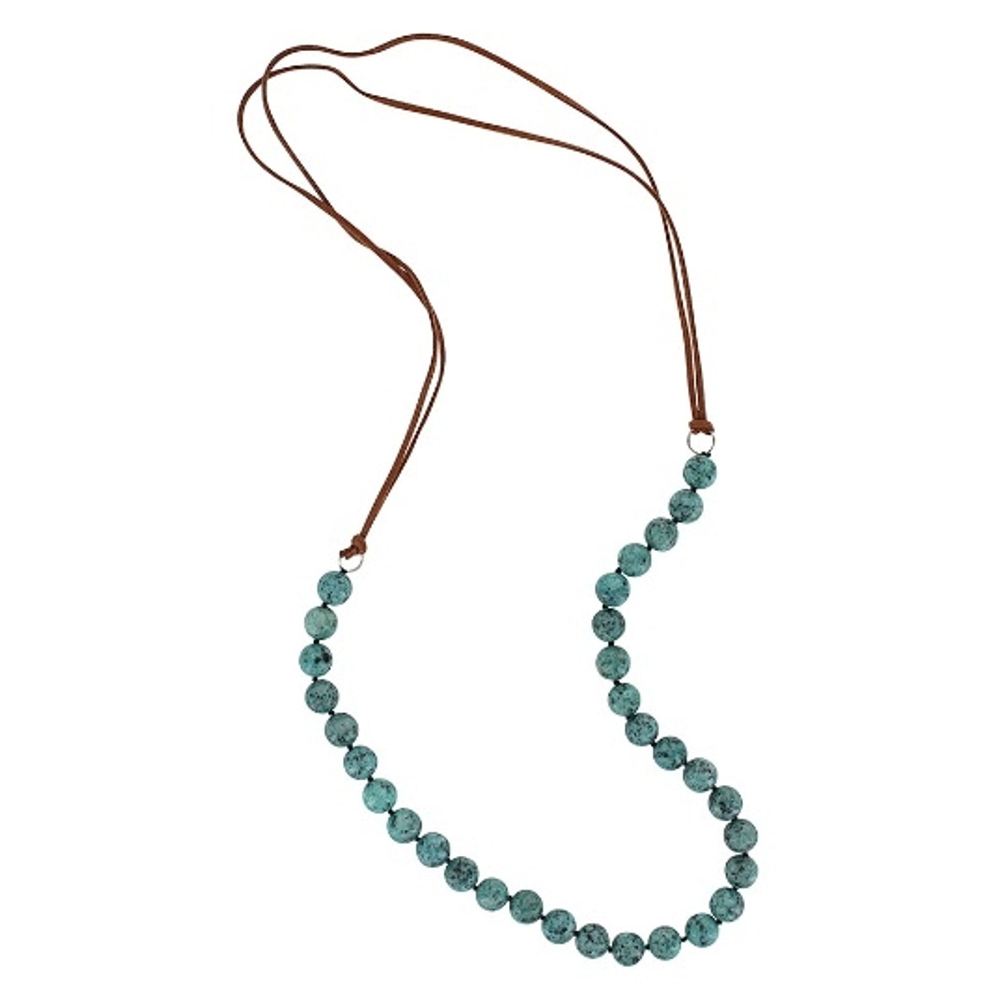 Montana Silversmiths Ladies Turquoise Marble Bead Strand