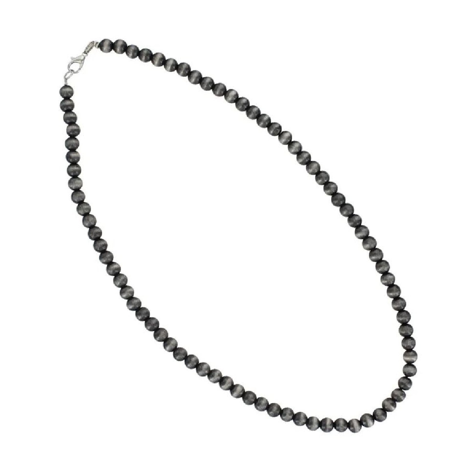 Montana Silversmiths Ladies Midnight Silver Beaded Strand Attitude Necklace