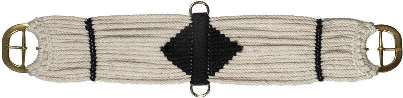 Mustang Mohair Blend 17 Strand Pleasure Cinch with Solid Brass buckles