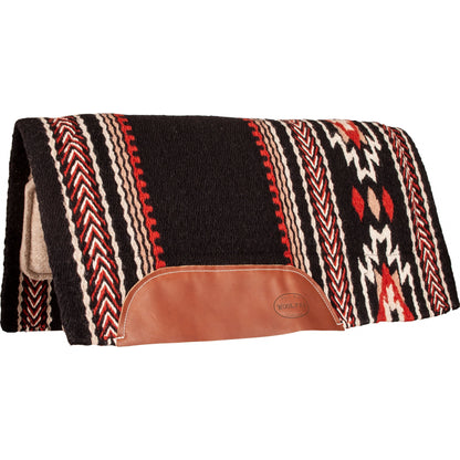 Mustang Temecula 100% New Zealand Wool Show Pad with Tan Wool Bottom