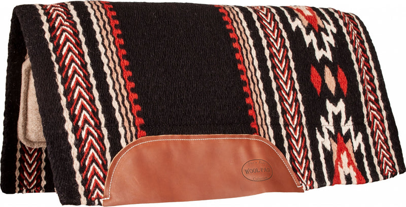 Mustang Temecula 100% New Zealand Wool Show Pad with Tan Wool Bottom