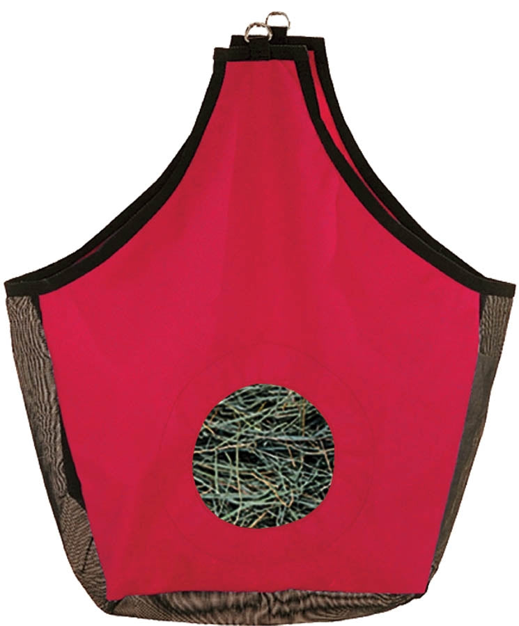 Mustang Poly Hay Feed Bag with Mesh Gussets