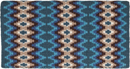 Mustang Mohair Woven Navajo Blanket