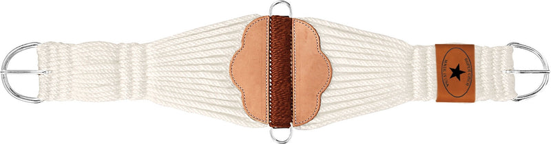 Mustang Texas Roper 27-Strand Cinch with Nickel Plated Buckles