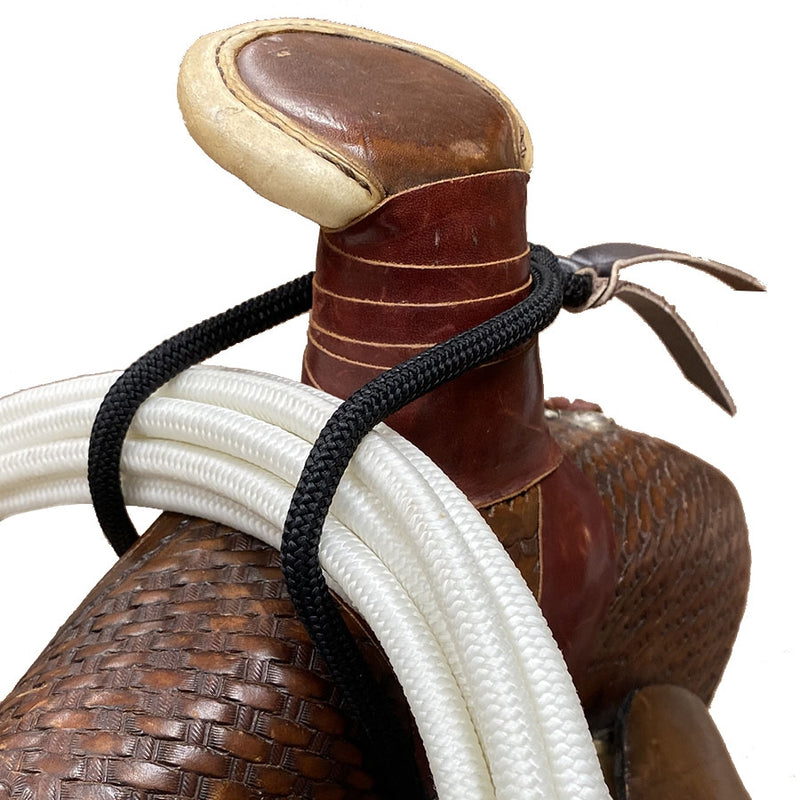 Mustang Nylon Rope Holder with Leather Popper