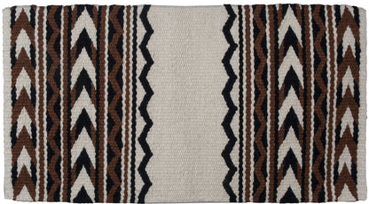 Mustang Arrowhead 100% New Zealand Wool Saddle Blanket