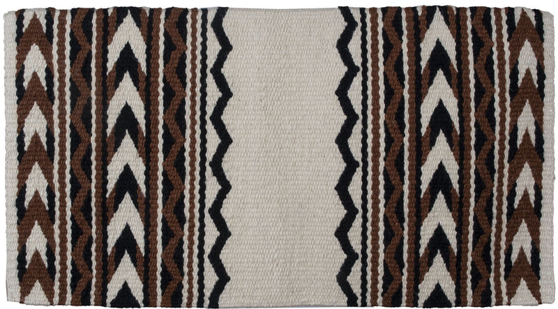 Mustang Arrowhead 100% New Zealand Wool Saddle Blanket