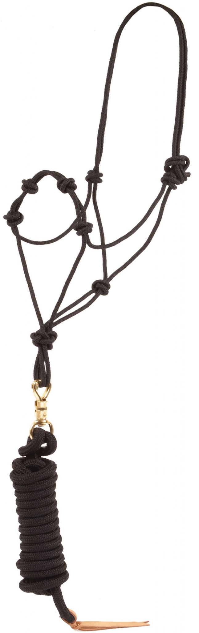 Mustang Training Rope Halter with 12' Lead