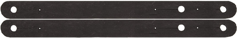 Mustang Black Rubber SpurKeeper - Sold in Pairs