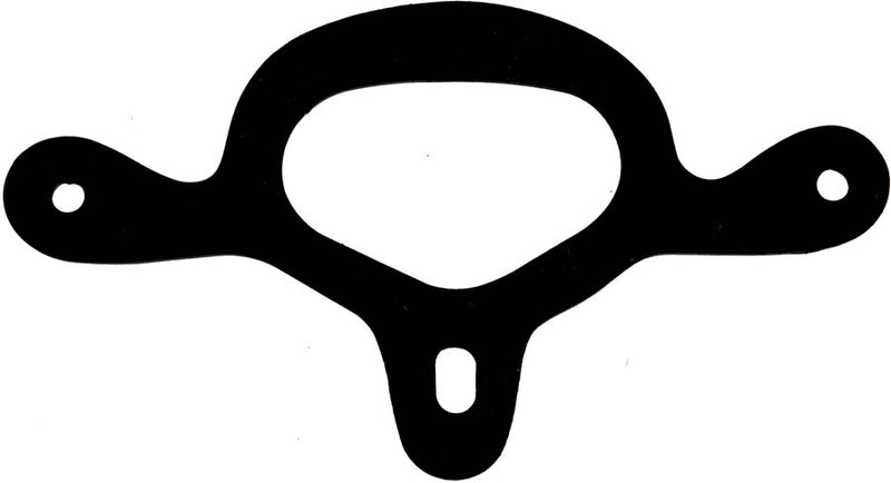 Mustang Black Rubber Spur Tie Down