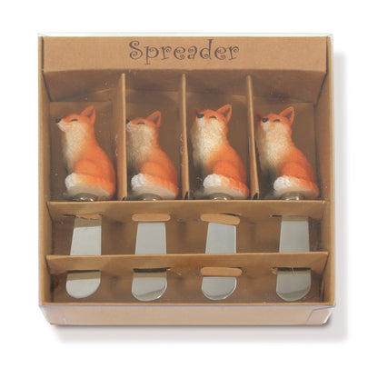 Fox Resin Cheese Spreaders