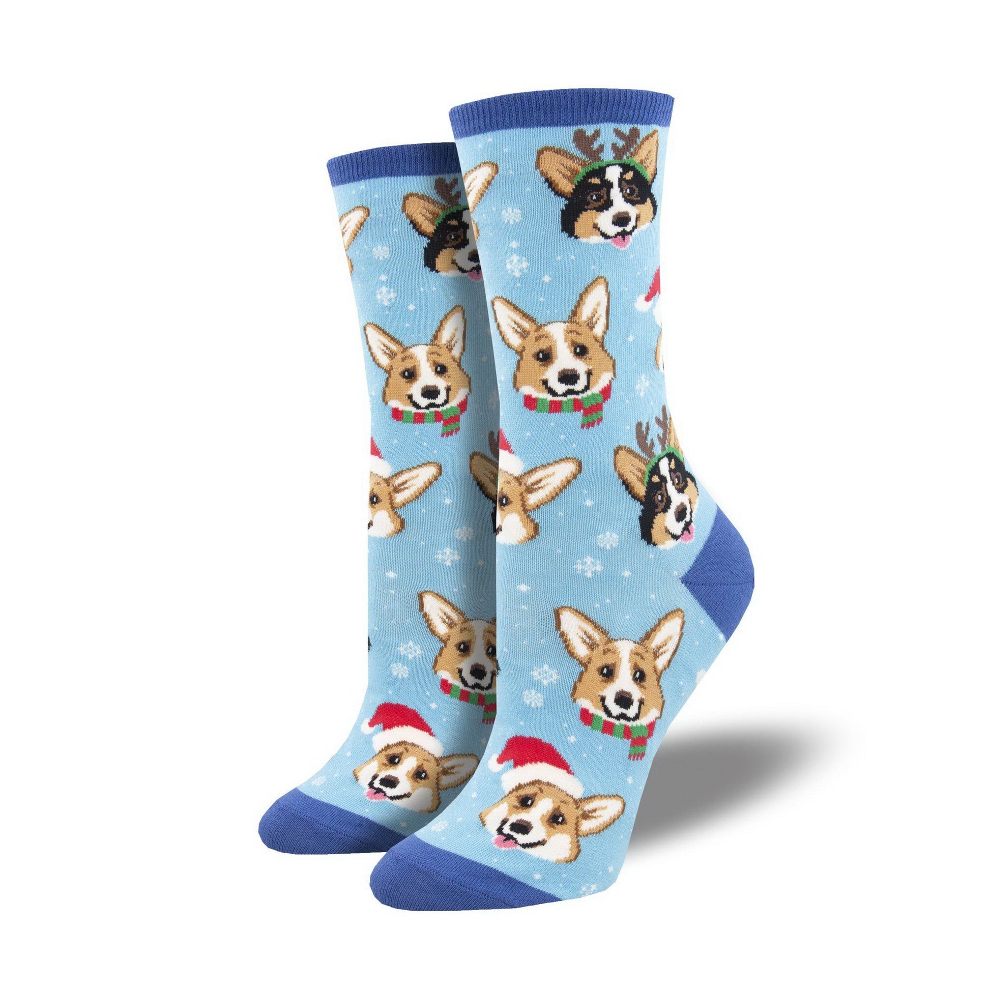 Christmas Corgis Socks