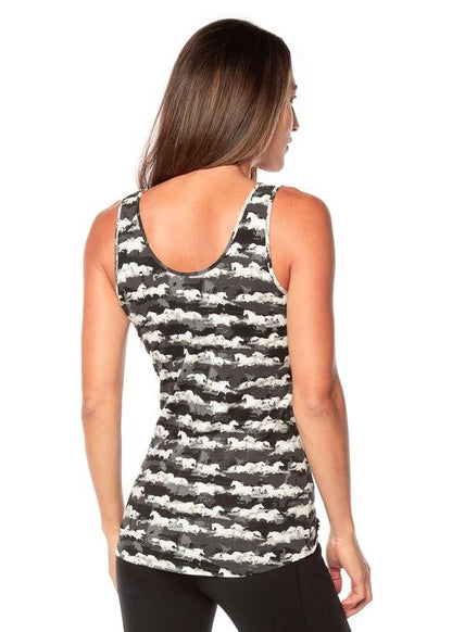 EQL by Kerrits Ladies Organic Cotton Printed Tank Top