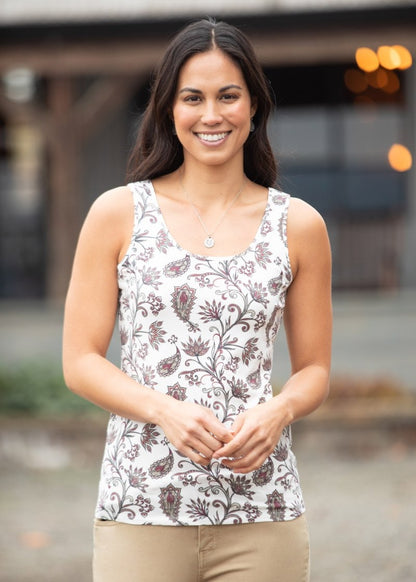 EQL by Kerrits Ladies Organic Cotton Printed Tank Top