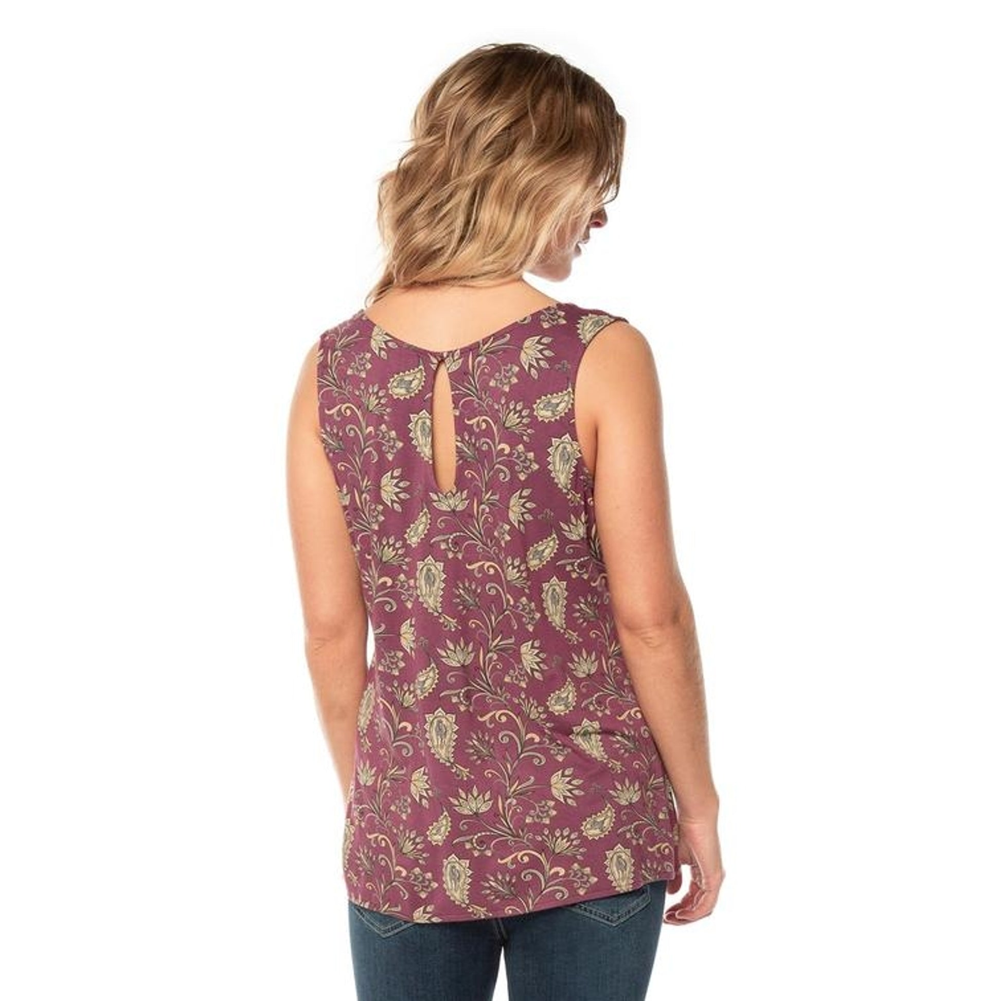 EQL by Kerrits Ladies Keyhole Flowy Tank Top
