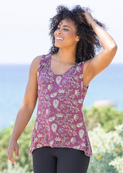 EQL by Kerrits Ladies Keyhole Flowy Tank Top