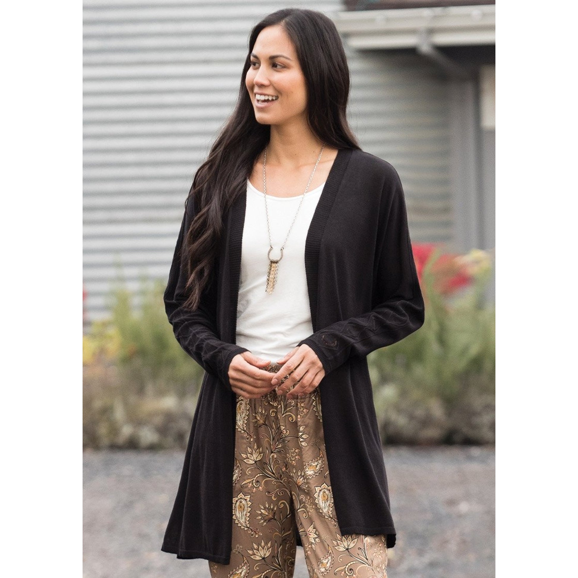 EQL by Kerrits Ladies Lucky Horseshoe Cardigan