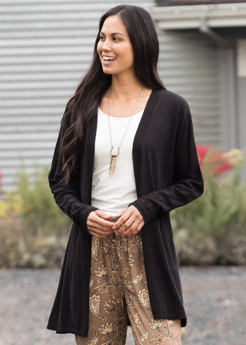 EQL by Kerrits Ladies Lucky Horseshoe Cardigan
