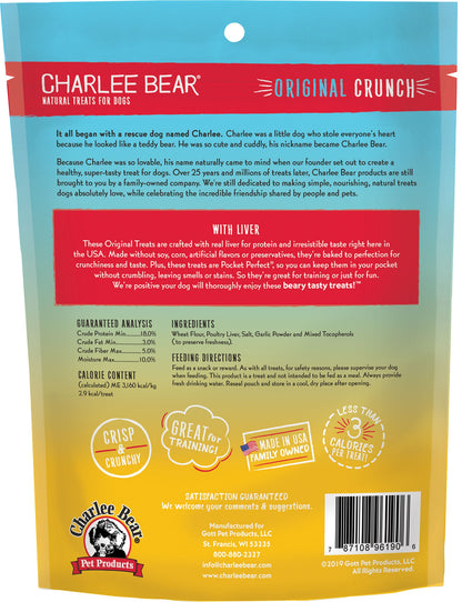 Charlee Bear Original Crunch Dog Treats