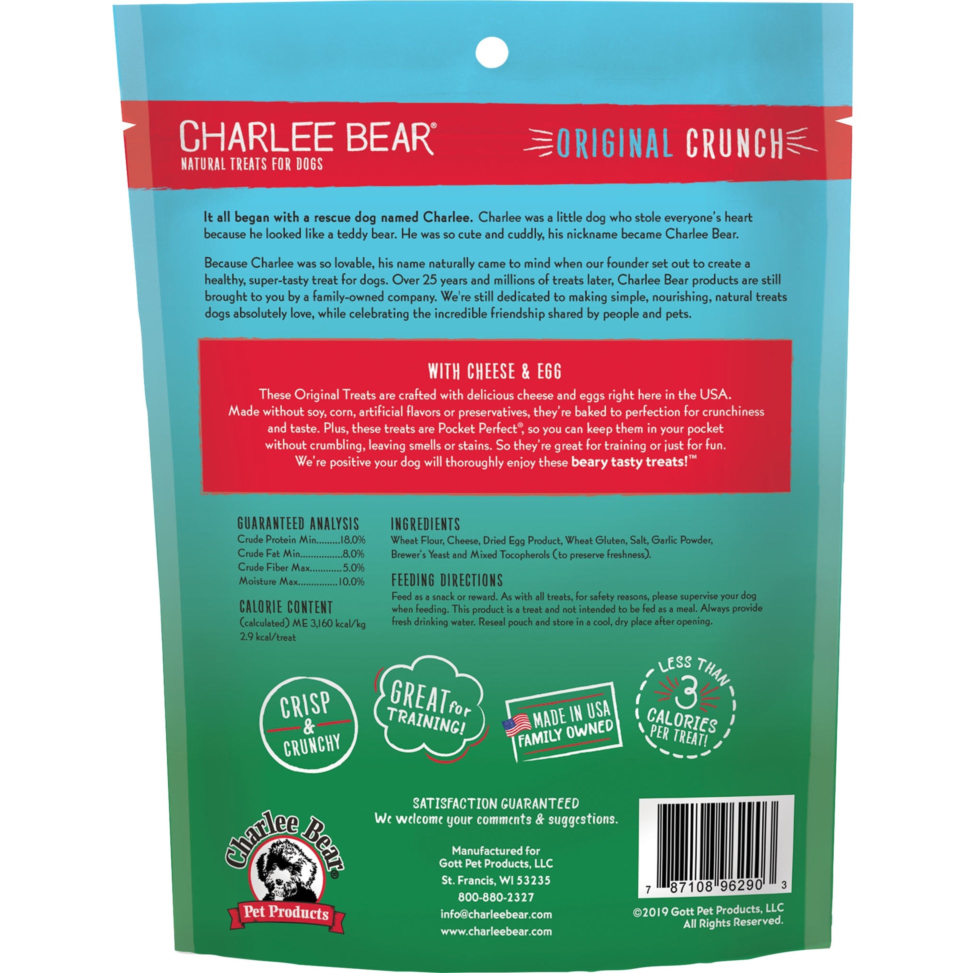 Charlee Bear Original Crunch Dog Treats