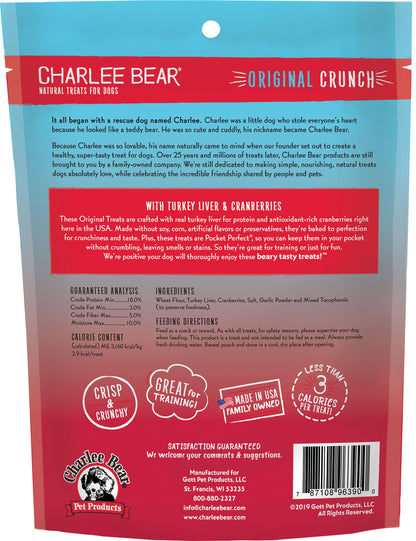 Charlee Bear Original Crunch Dog Treats