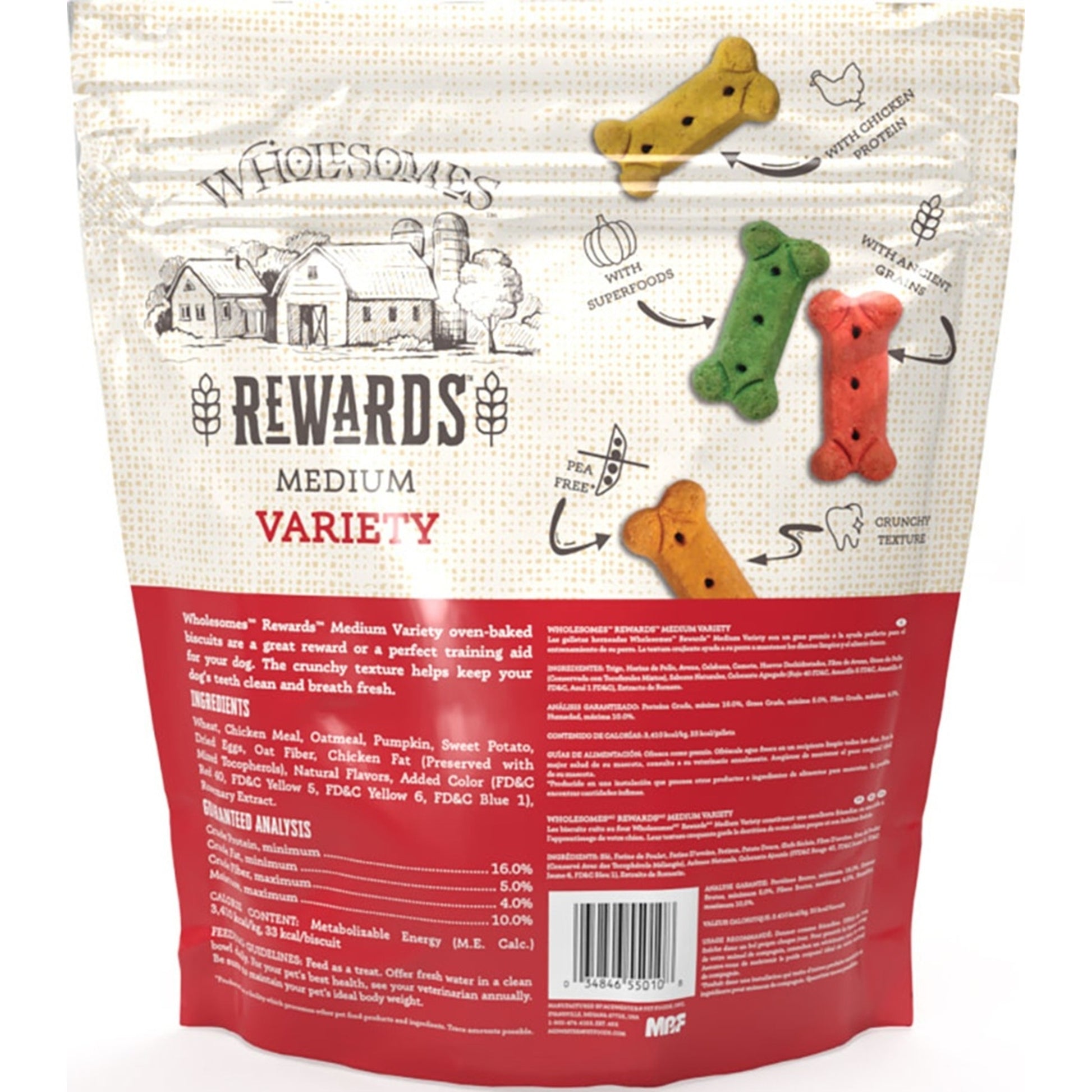Wholesomes Rewards Classic Biscuits
