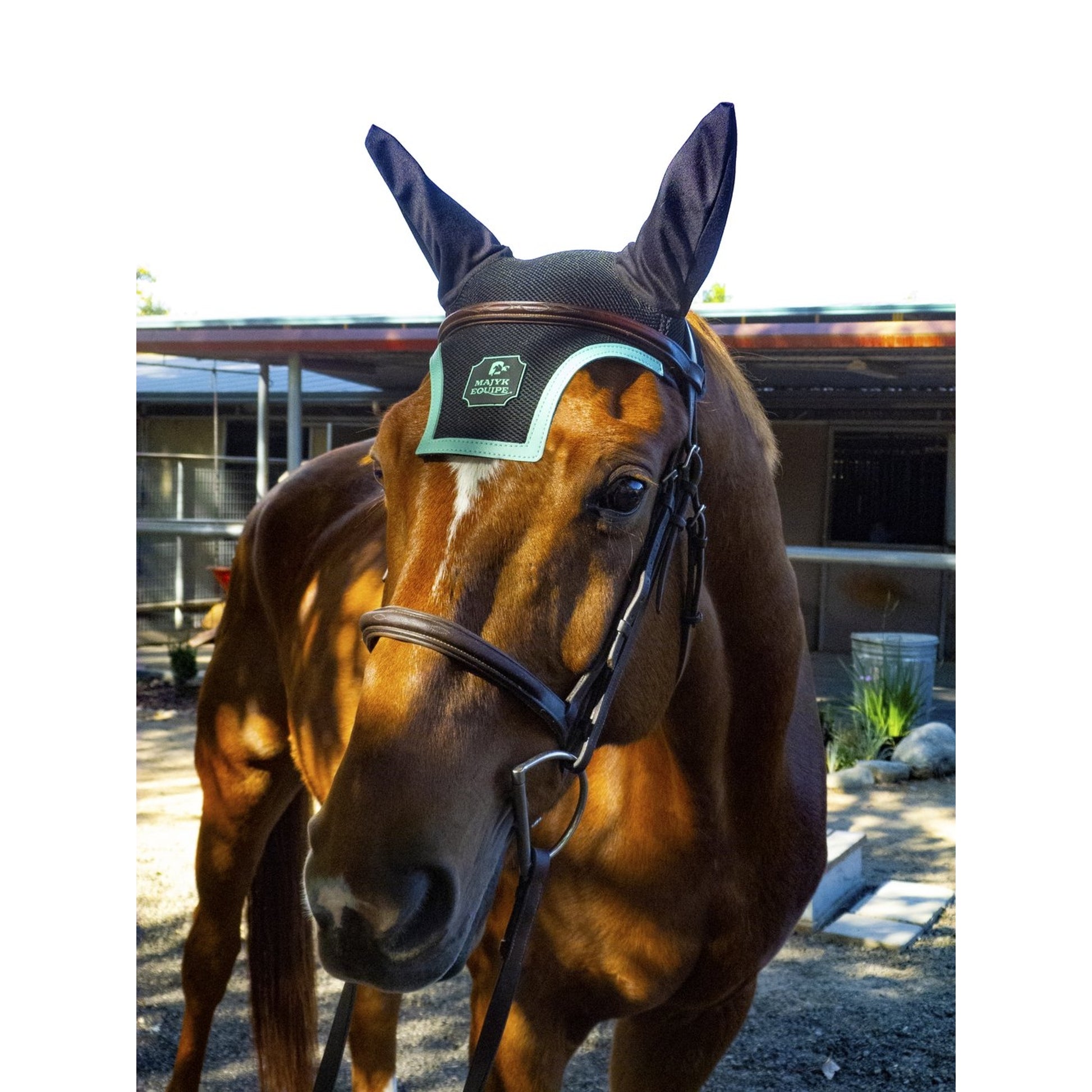 Majyk Equipe Finishing Touch Air Mesh Bonnet with Matching Trim