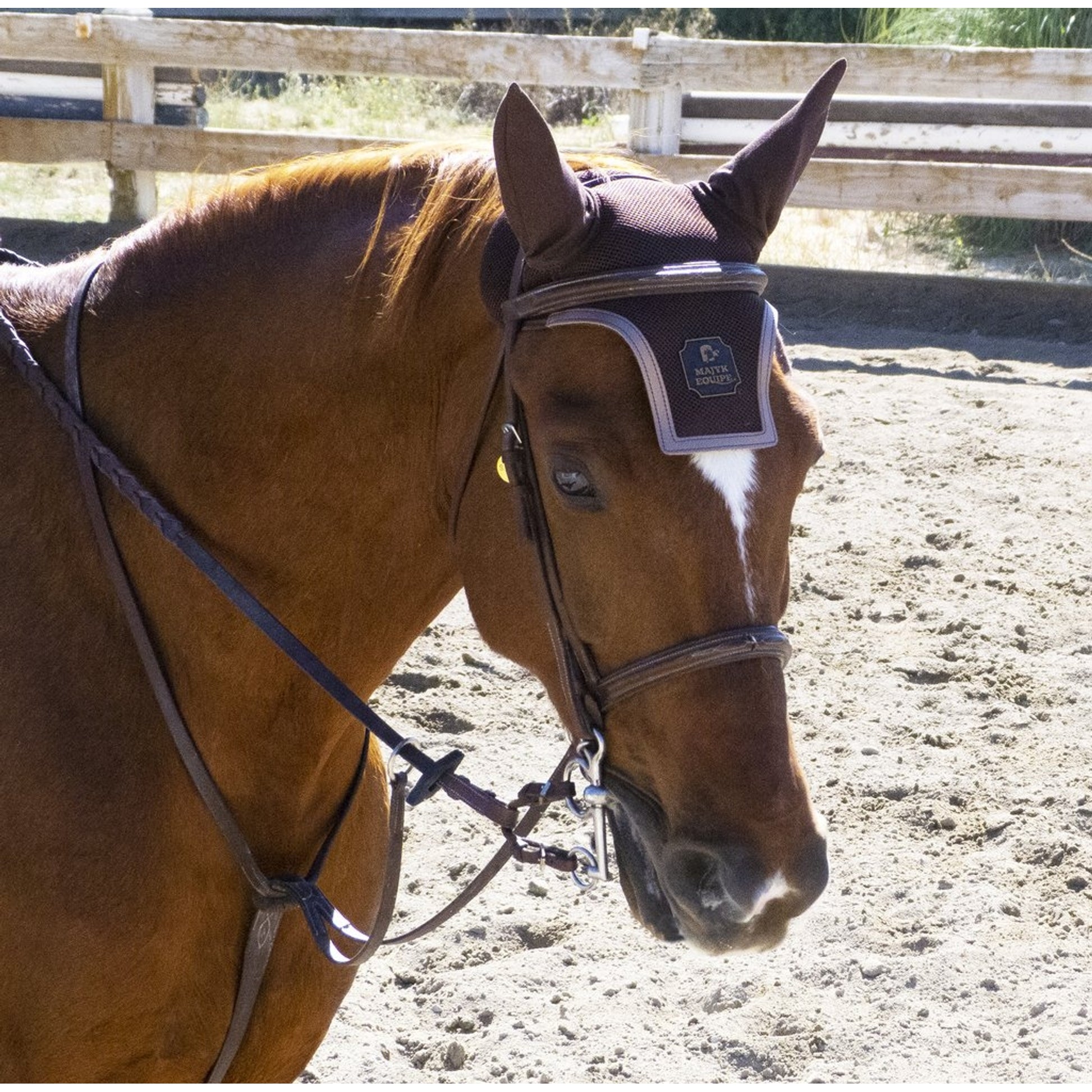 Majyk Equipe Finishing Touch Air Mesh Bonnet with Matching Trim