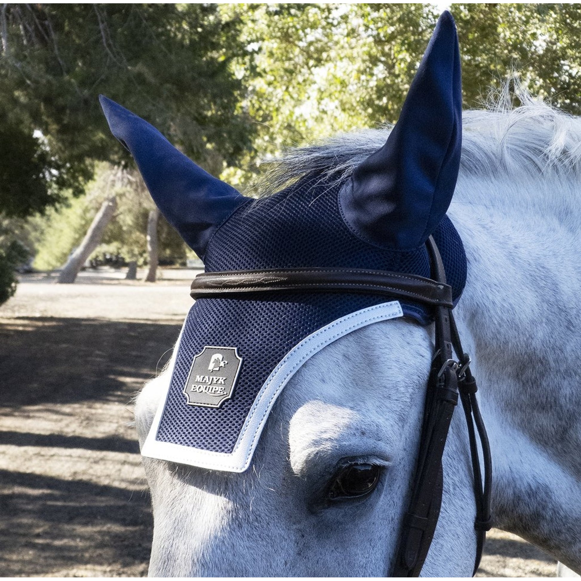 Majyk Equipe Finishing Touch Air Mesh Bonnet with Matching Trim