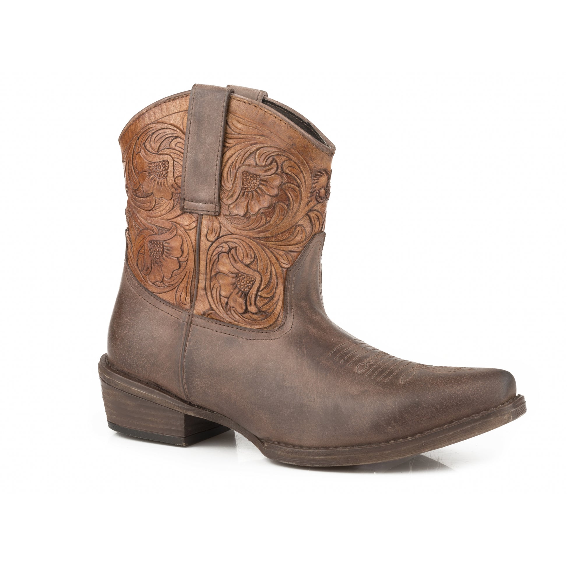 Roper Ladies Snip Toe Shorty Boots