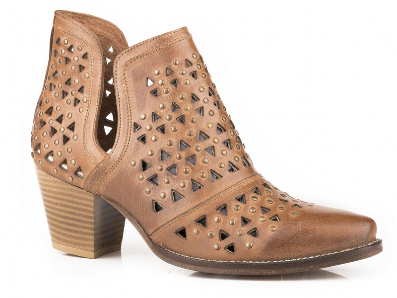 Roper Ladies Serena Leather Ankle Boots